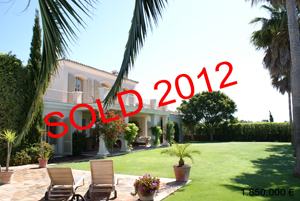 Sold villa in Sotogrande 