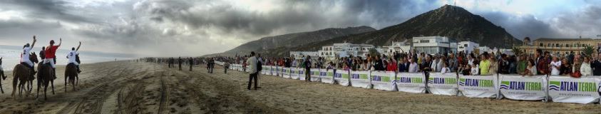 The Crowd at Atlanterra beach polo