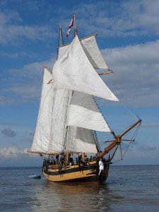 Schooner Pickle in Gibraltar