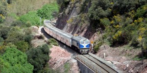 Train from San Roque to Ronda