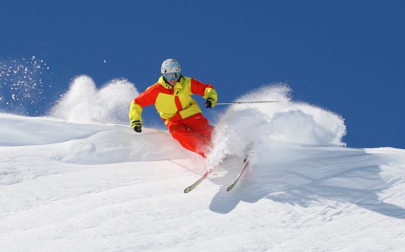 Sierra Nevada ski slopes