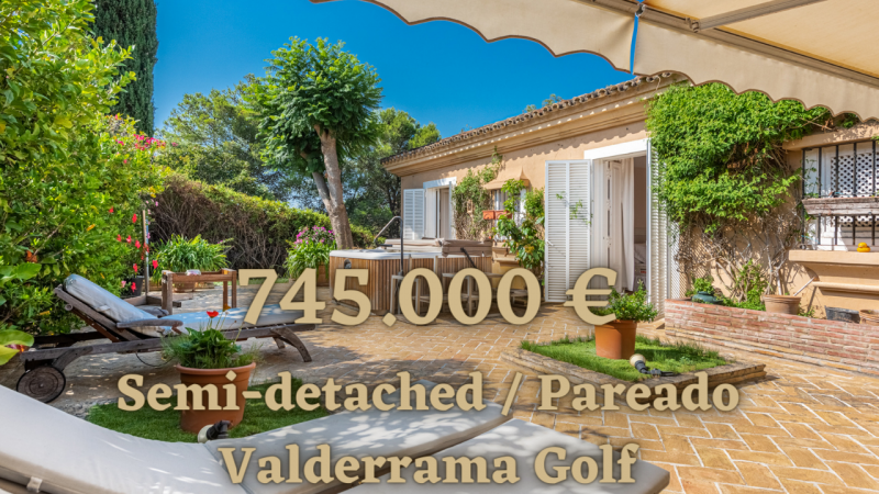 casa pareada valderrama golf