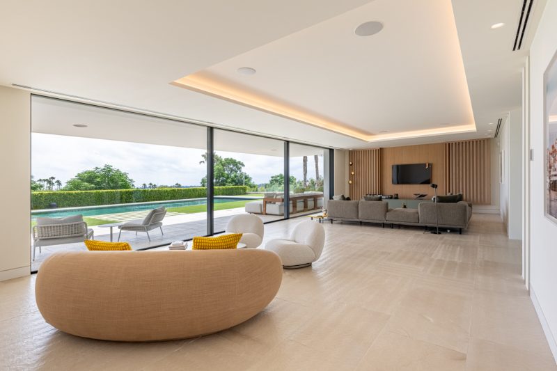living room El Refugio